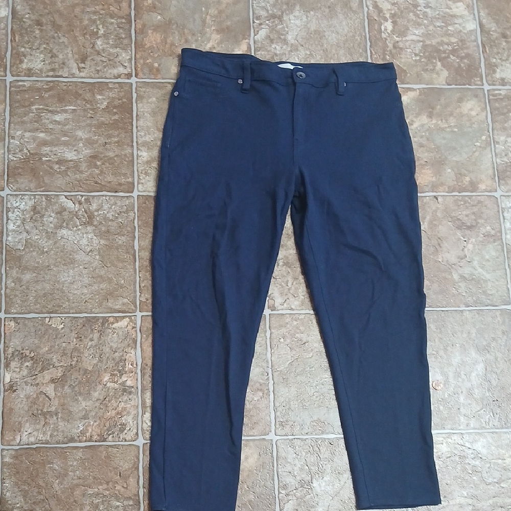Calvin Klein Navy Leggings Stretch Pants Size 32